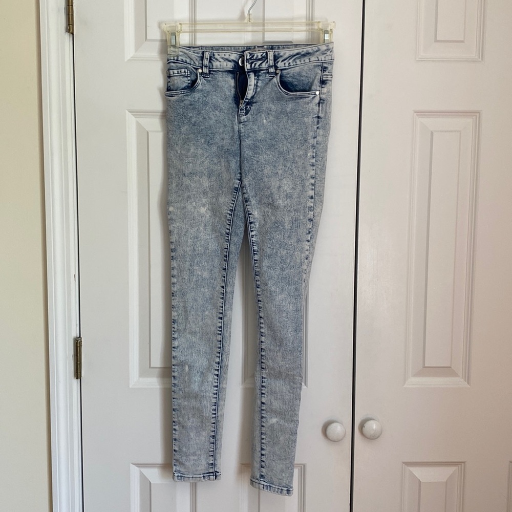 ACID WASH JEANS | SIZE 4
